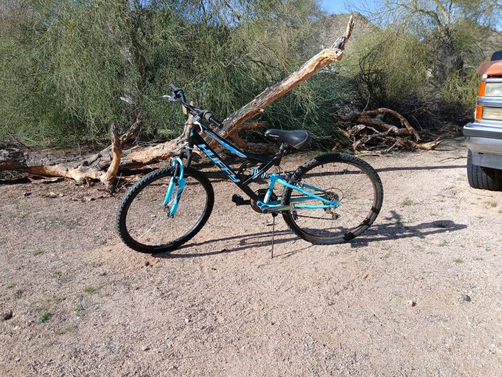 Huffy 26 Inch Womens Trail Runner Full Suspension Mountain Bike