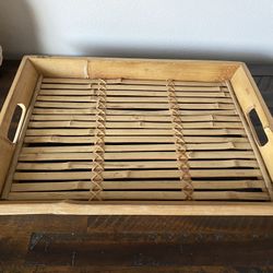 Wooden Handmade bamboo Tray