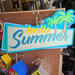 Hello Summer Signs