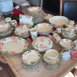 Vintage Desert Rose Franciscan Dishes