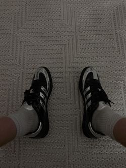 Adidas Samba atmos tuxedo.