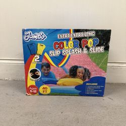 Jambo Extra Extra Long Color Pop Slip Splash & Slide BRAND NEW! PICK UP IN CORNELIUS