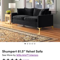 Velvet Sofa