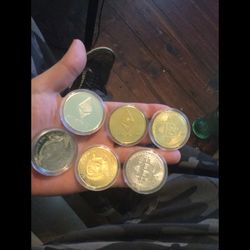 Five Cryptocurrency Replica Coins