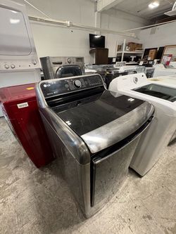 LG Sensor Dry Electric Dryer Graphite Steel