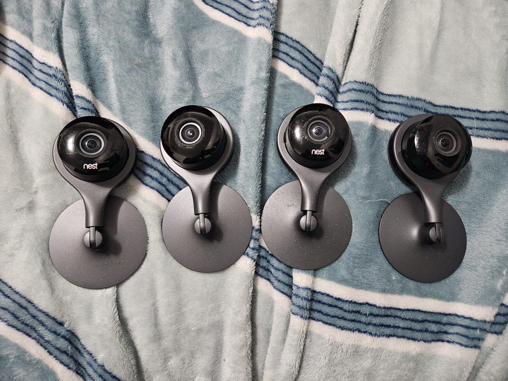 4 Google Nest Cameras
