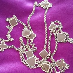 Long Chain With deck of Card Symbols 
