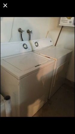 Washer and dryer