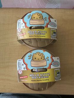 Hello Kitty Golden Edition Mystery Squishy Dumpling SDCC Exclusive 2026