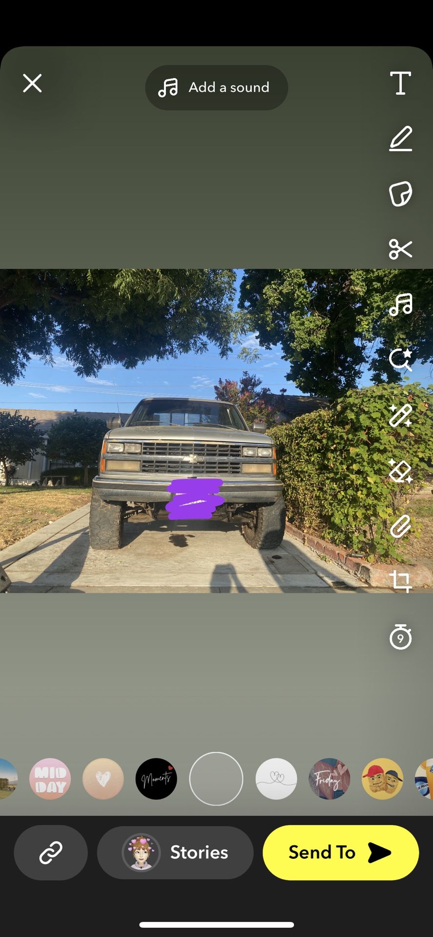 Chevy Silverado Gray Truck