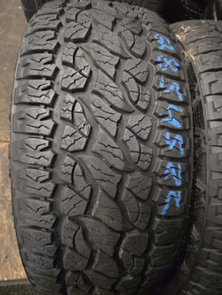 2 Tires 285.45.22 Forceland Rebel Gawk A/t 99 % Tread Dot 3824
