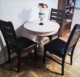 Table and chairs