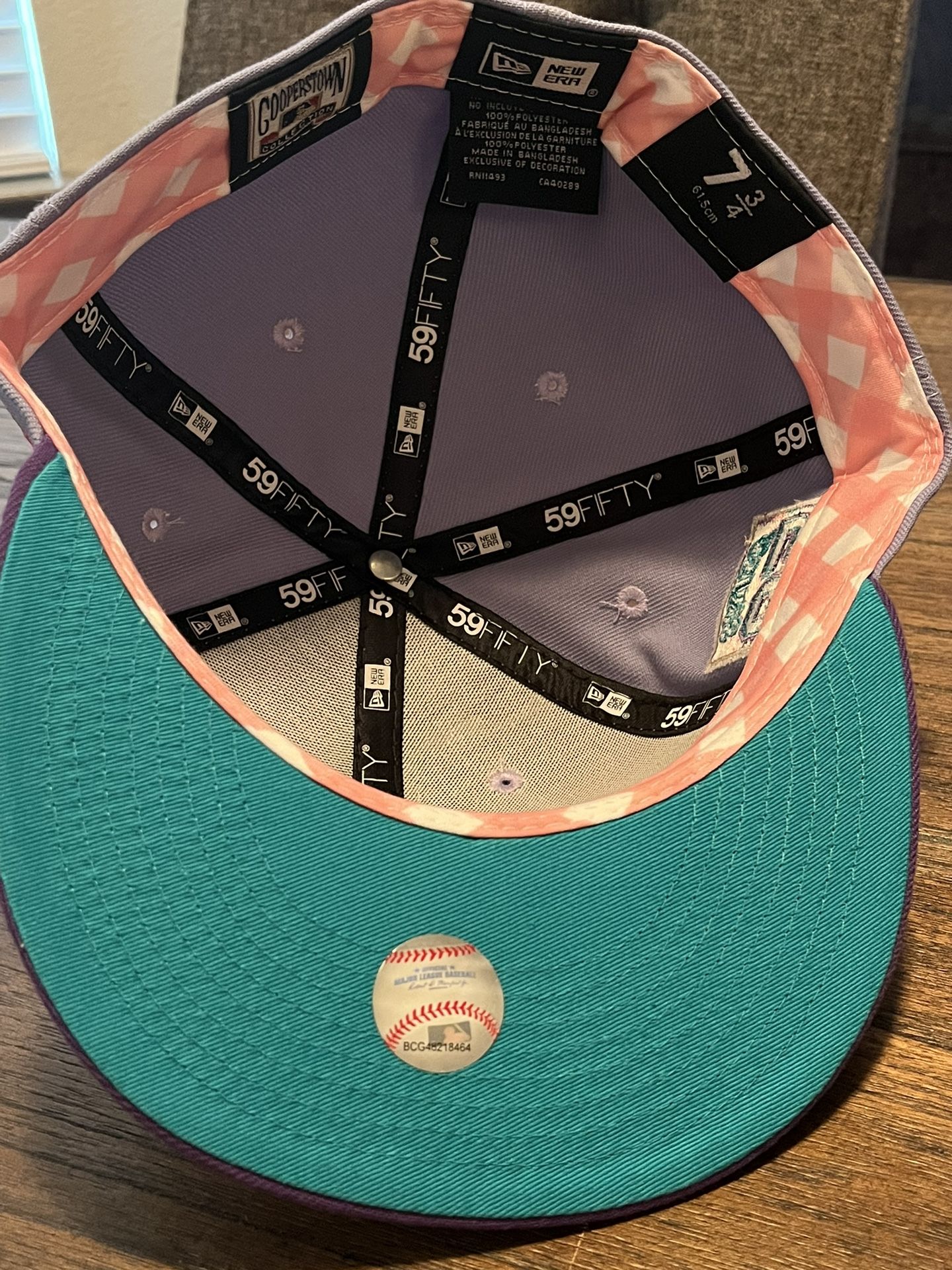 Hat Club New Era 59Fifty Fitted Female Direction Houston Astros 2005 World  Series Patch Hat - Neon Blue Size 7 3/4 for Sale in Rosenberg, TX - OfferUp