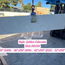 MAX Quartz & Countertop:MX101:Golden Calacatta