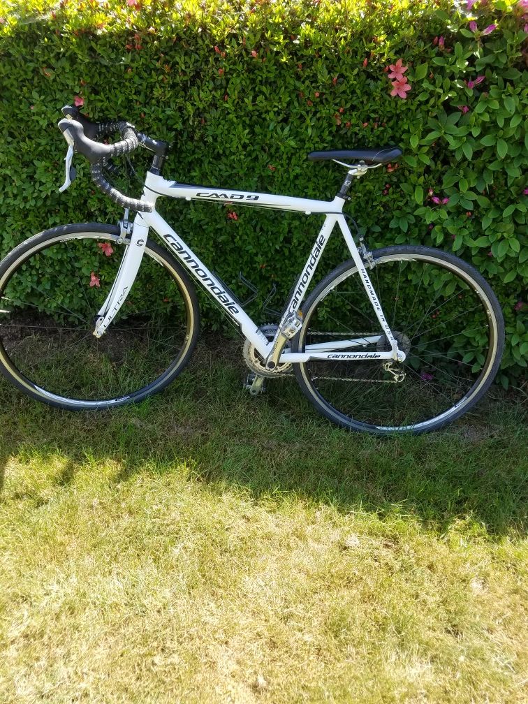 Cannondale caad9 Ultra 56Cm 18 speed Tiagra. road bike in VGC