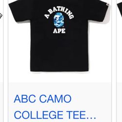  Black Bape Shirt ! Selling For 80 Goes For 120  Hit Me Up For Deals 
