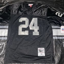Mitchell & Ness 1998 Oakland Raiders Charles Woodson Rookie Jersey Adult Men’s XL NEW with tags 