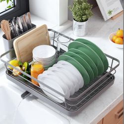 Gray Dish Rack 