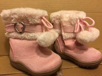 New Faded Glory Baby Booties