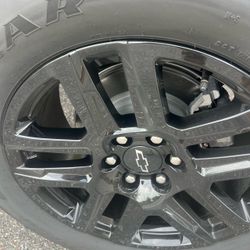 Chevy Silverado wheels and tires