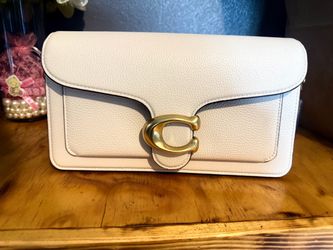 Coach Tabby Shoulder Bag in Chalk