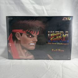 Jada Toys SDCC Exclusive EVIL RYU Ultra Street Fighter II- Action Figure