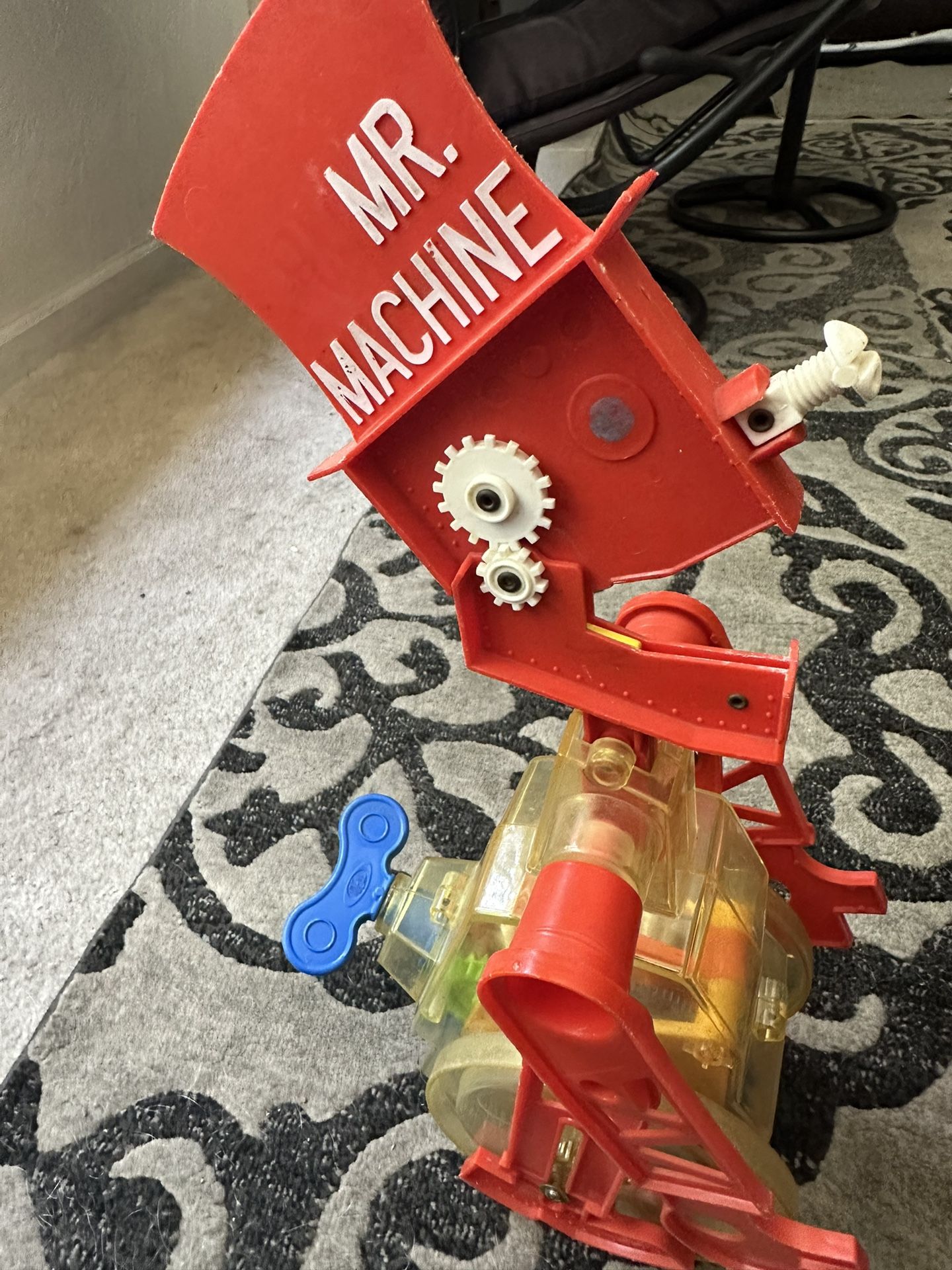 Vintage Mr.Machine Robot Toy By Ideal Good Condition