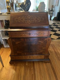 Biedermeier Secretary Desk 40x27x18