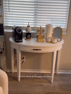 Mesa para estación de café