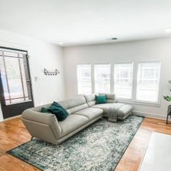 Couch/Sofa with Chaise, Just needs a Sofa Cover!