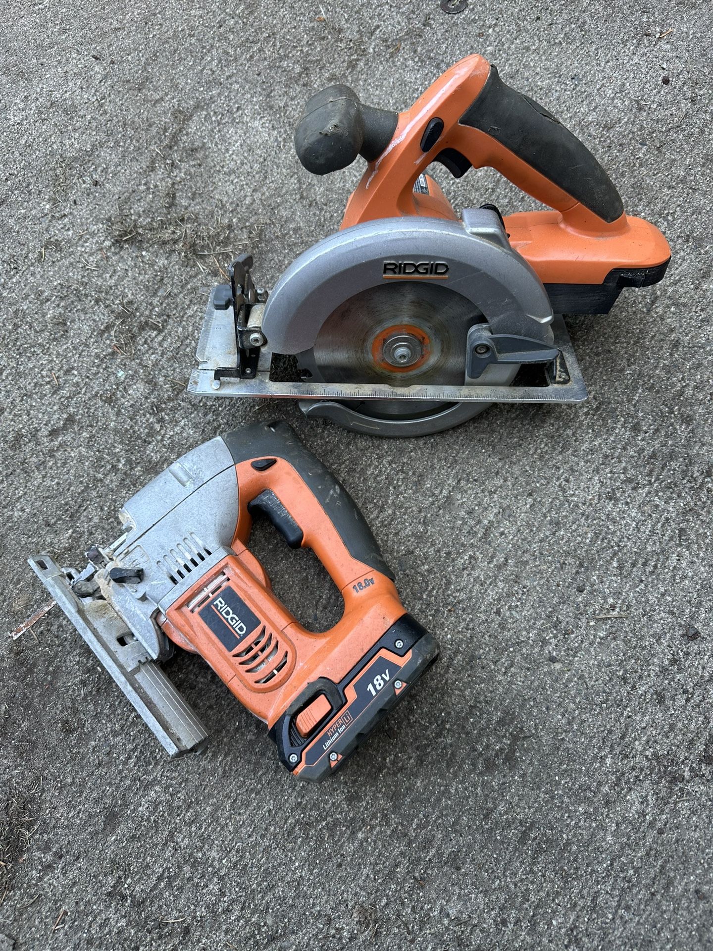 Rigid Skill Saw And Jig Saw