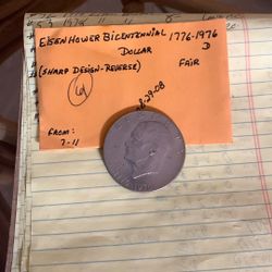 Eisenhower Dollar Bicentennial 