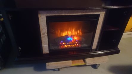 Electric Fireplace TV Stand Console