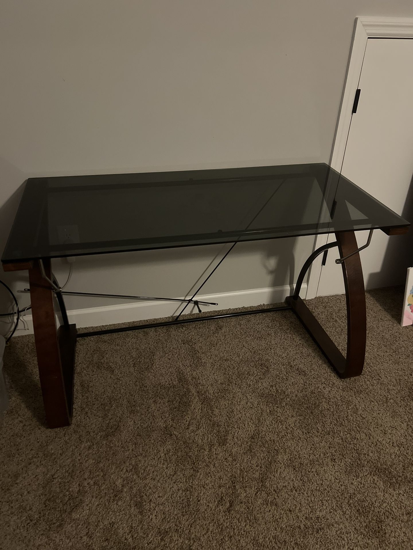 Glass Top desk