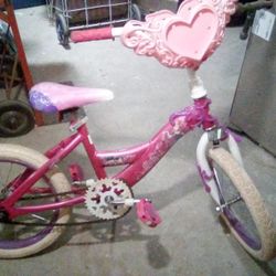 Girls Princess Bike