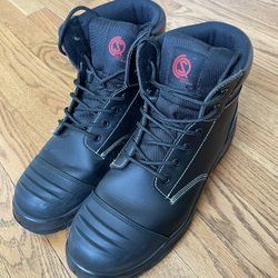 Safety Workwear Steel Toe Boots Men Size 11