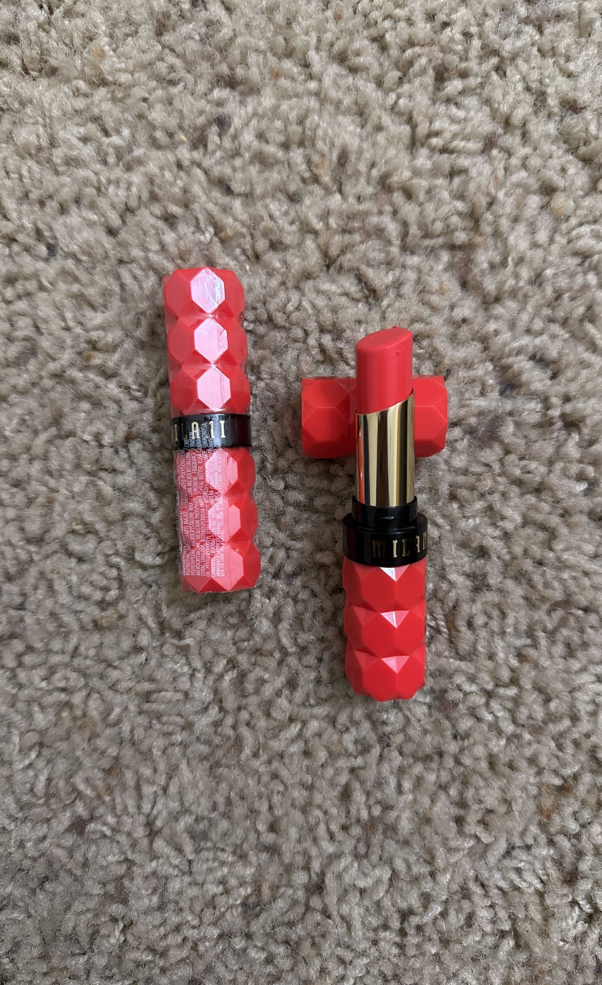 Milani Color Fetish Lipstick- Sheer to Medium Coverage Lip Balm 140 Crave