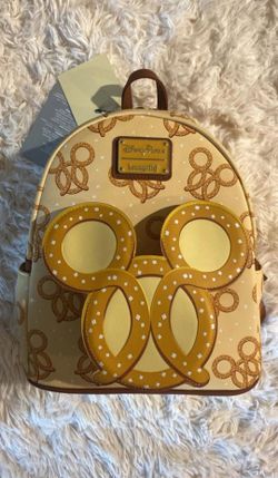 Disney Parks x Loungefly Mickey Pretzel Scented Mini Backpack | Official Disney Merchandise