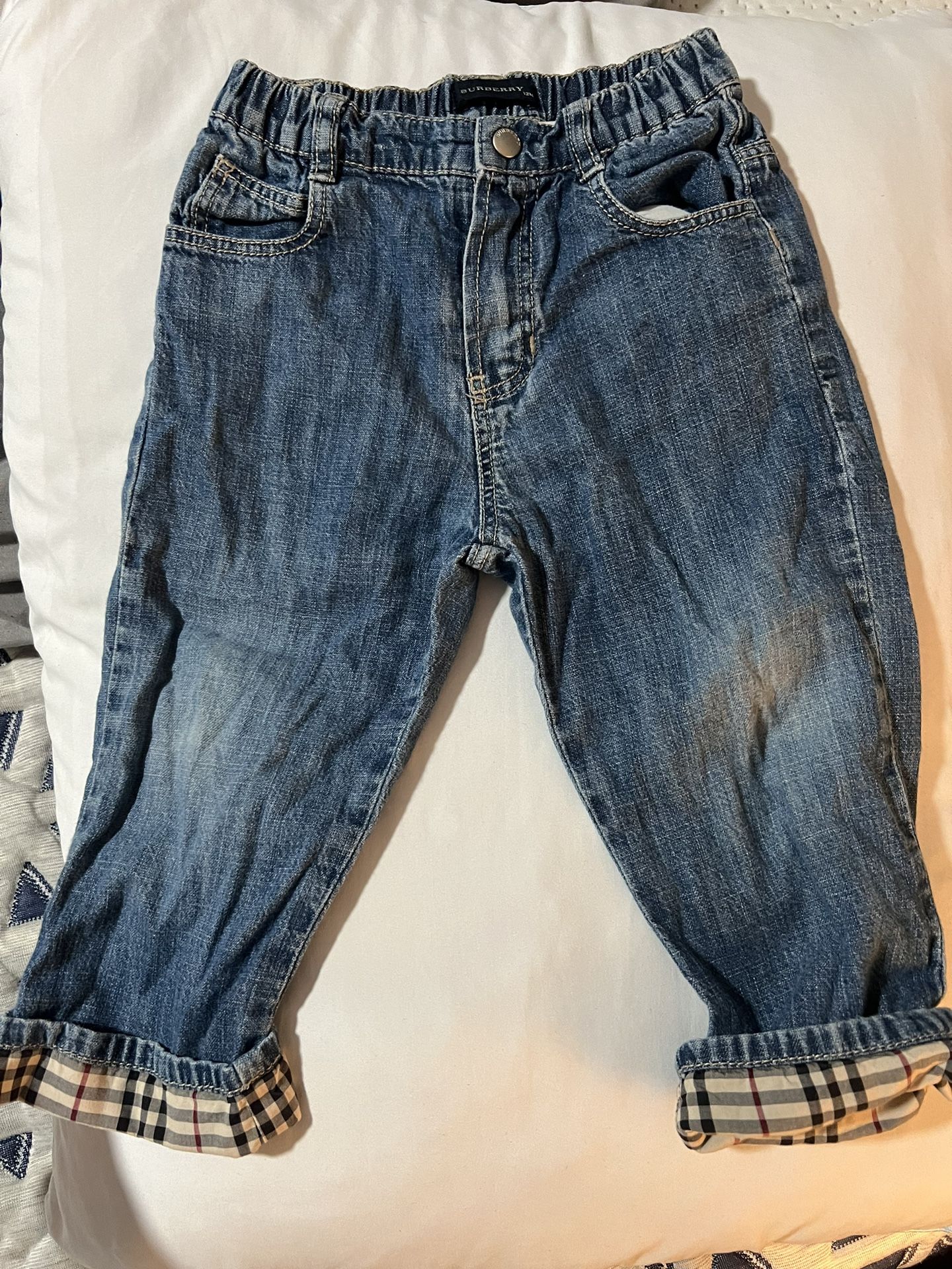 Burberry Pants 12 Months. Fits A 6-16 Months.