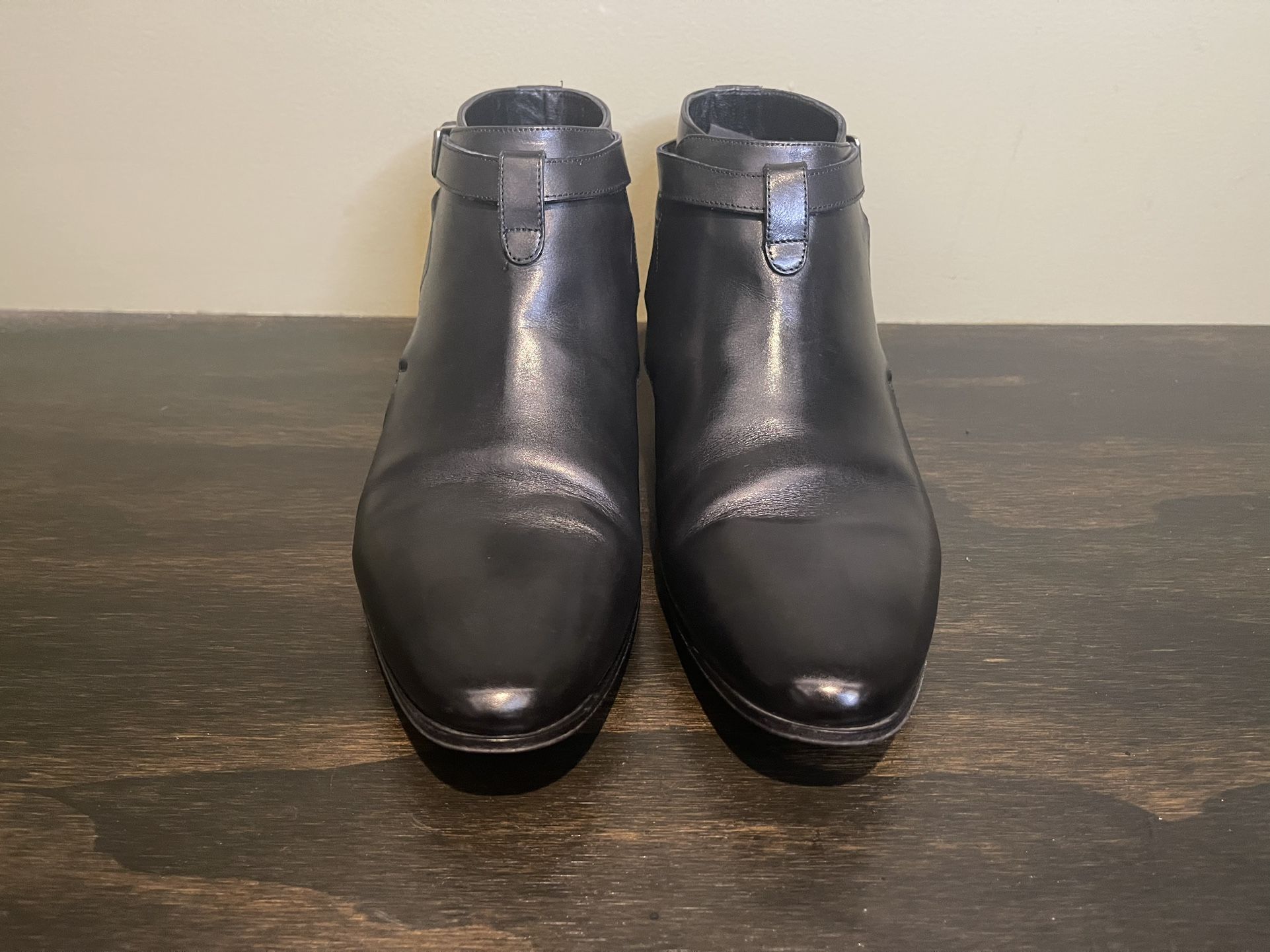 YSL SAINT LAURENT MEN'S BLACK BOOTS