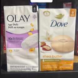 Olay & Dove Bar soap $6 each 