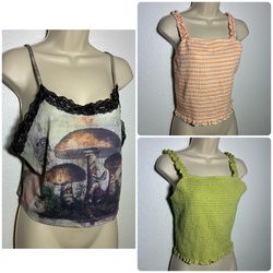 3 women’s XL tank tops