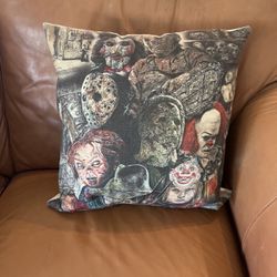 Horror Film Pillow 
