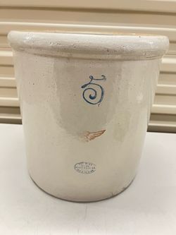 Antique Red Wing Stoneware 5 Gallon Crock