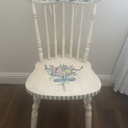 Beautiful Hand Painted Chair. 