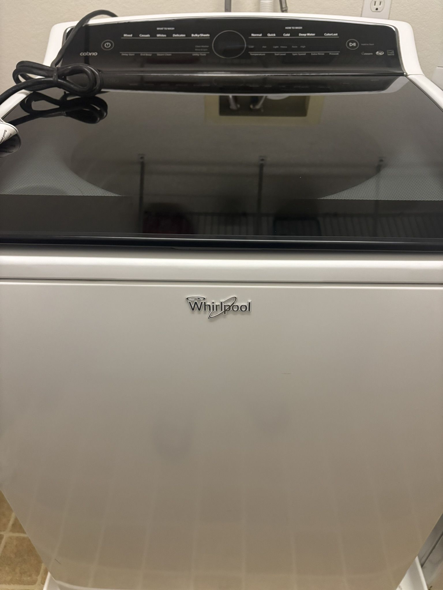 Whirlpool Cabrio Washer $100 OBO 