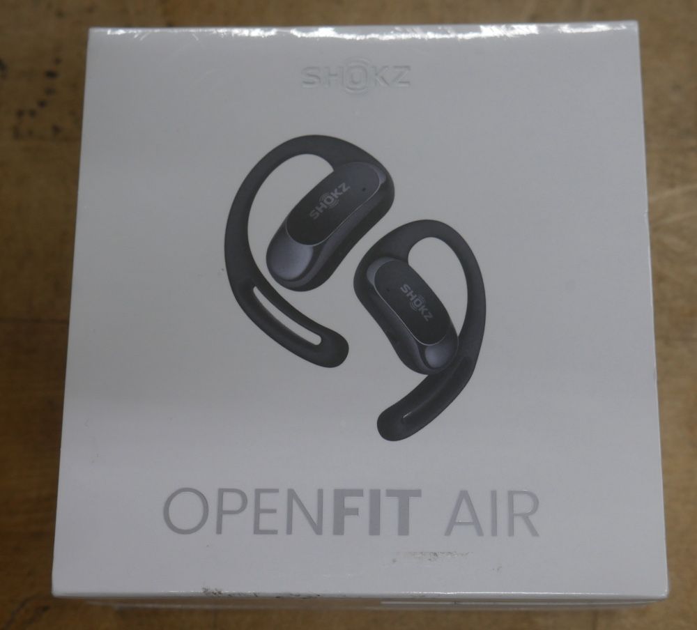 Shokz OpenFit Air True Wireless Bluetooth Headphones - Black T511 NEW 