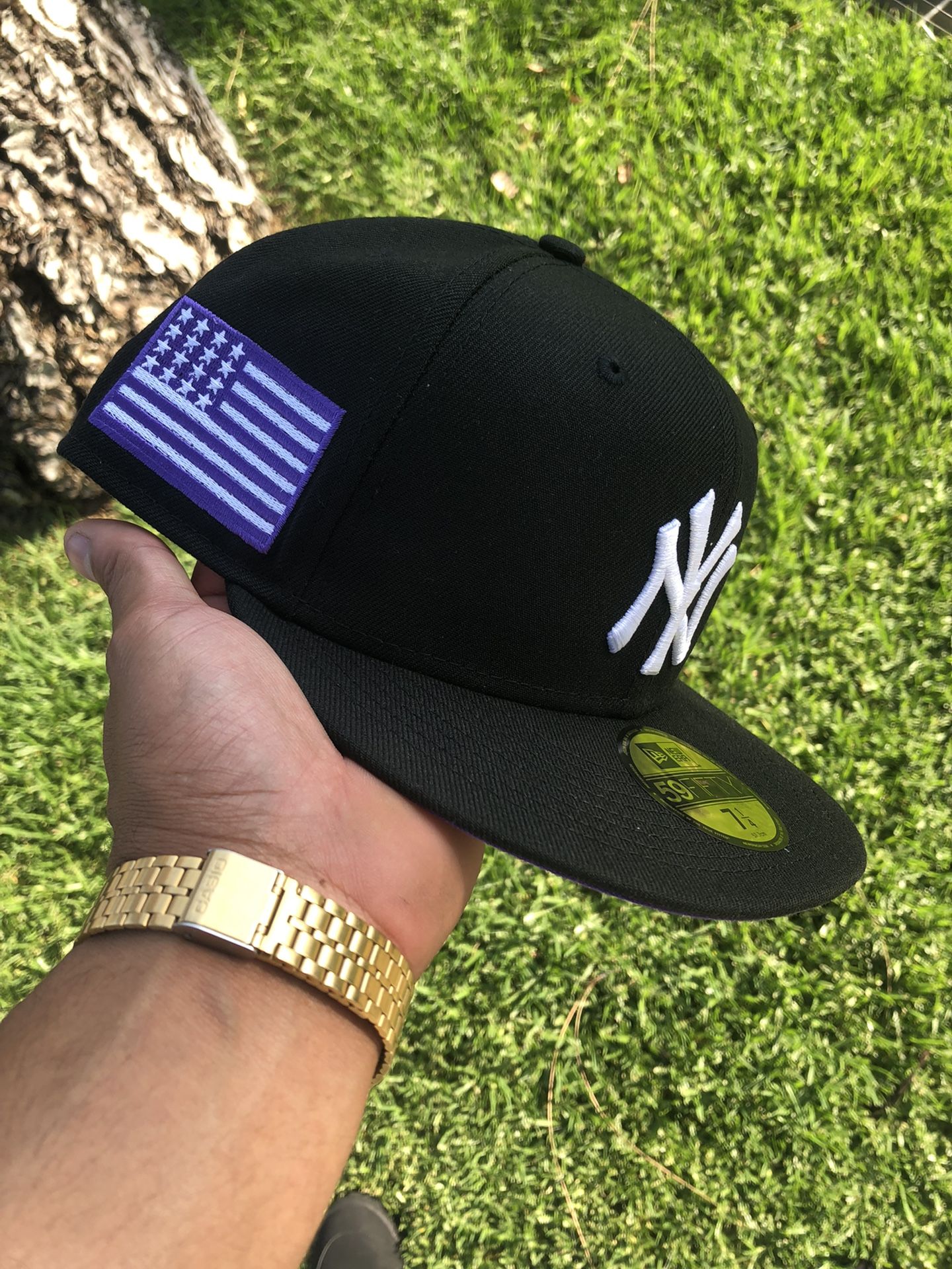 HAT CLUB NEW YORK YANKEE ASAP ROCKY AUX PACK EXCLUSIVE ! 7 1/4💥💥💥🔥🔥🔥🔥