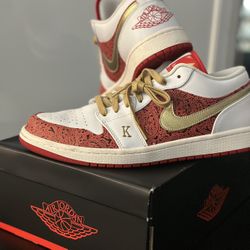 Jordan 1 Low Spades Sz 10 1/2 Men’s