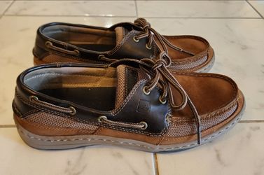 Sperry Tarpon 2-Eye Boat Shoes Size 9.5 Mens